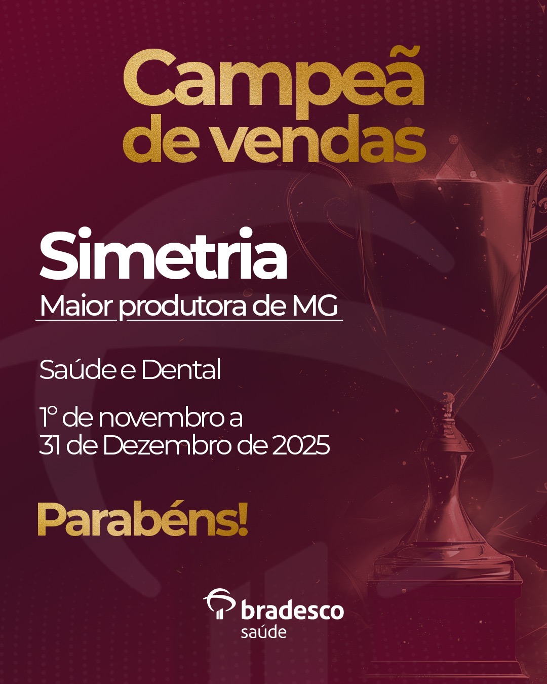 Simetria Campeã Bradesco em BH